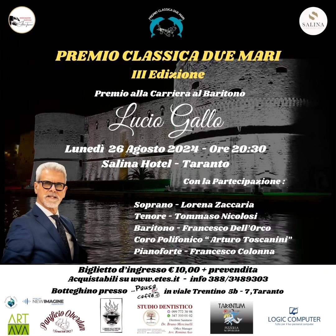 Premio Classica Due Mari III Edizione